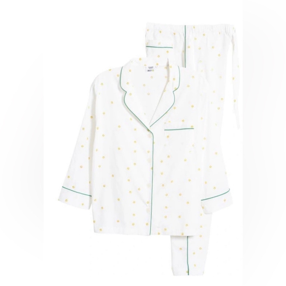 Sleepy Jones x Smiley Marina Pajama Set Womens Small